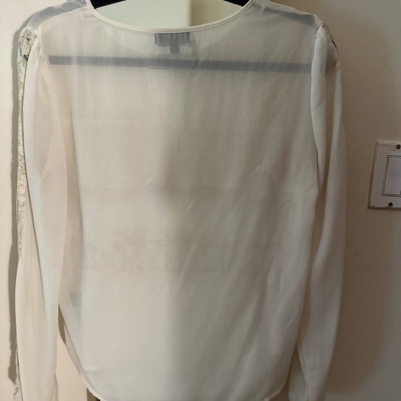 Jealous Tomato Floral Lace & Shimmer Blouse - Picture 2 of 2